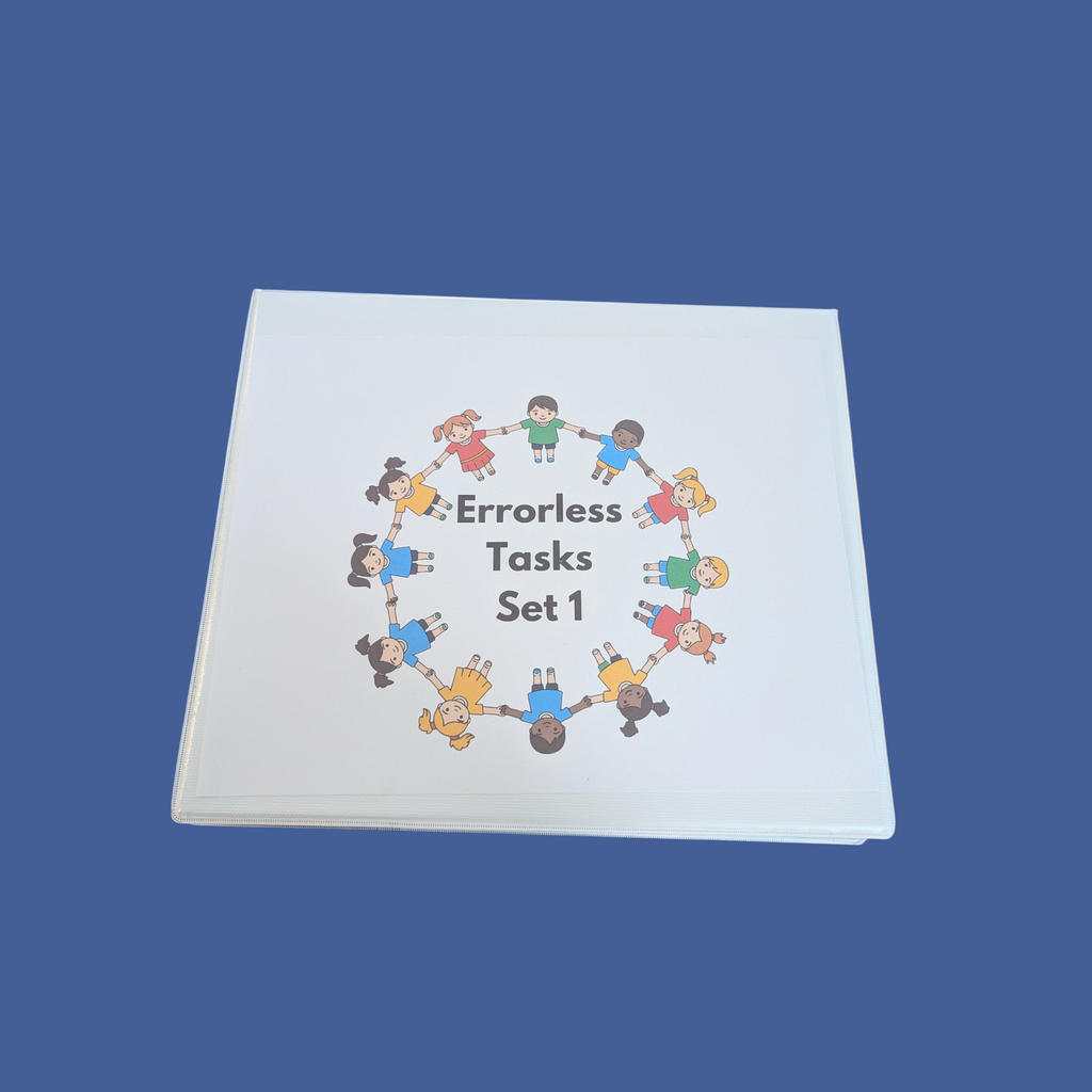 Errorless Task Binders for Children with Disabilities