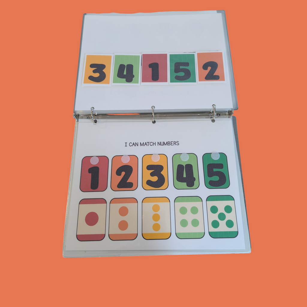 Educational Task Binders for Ages 3-4