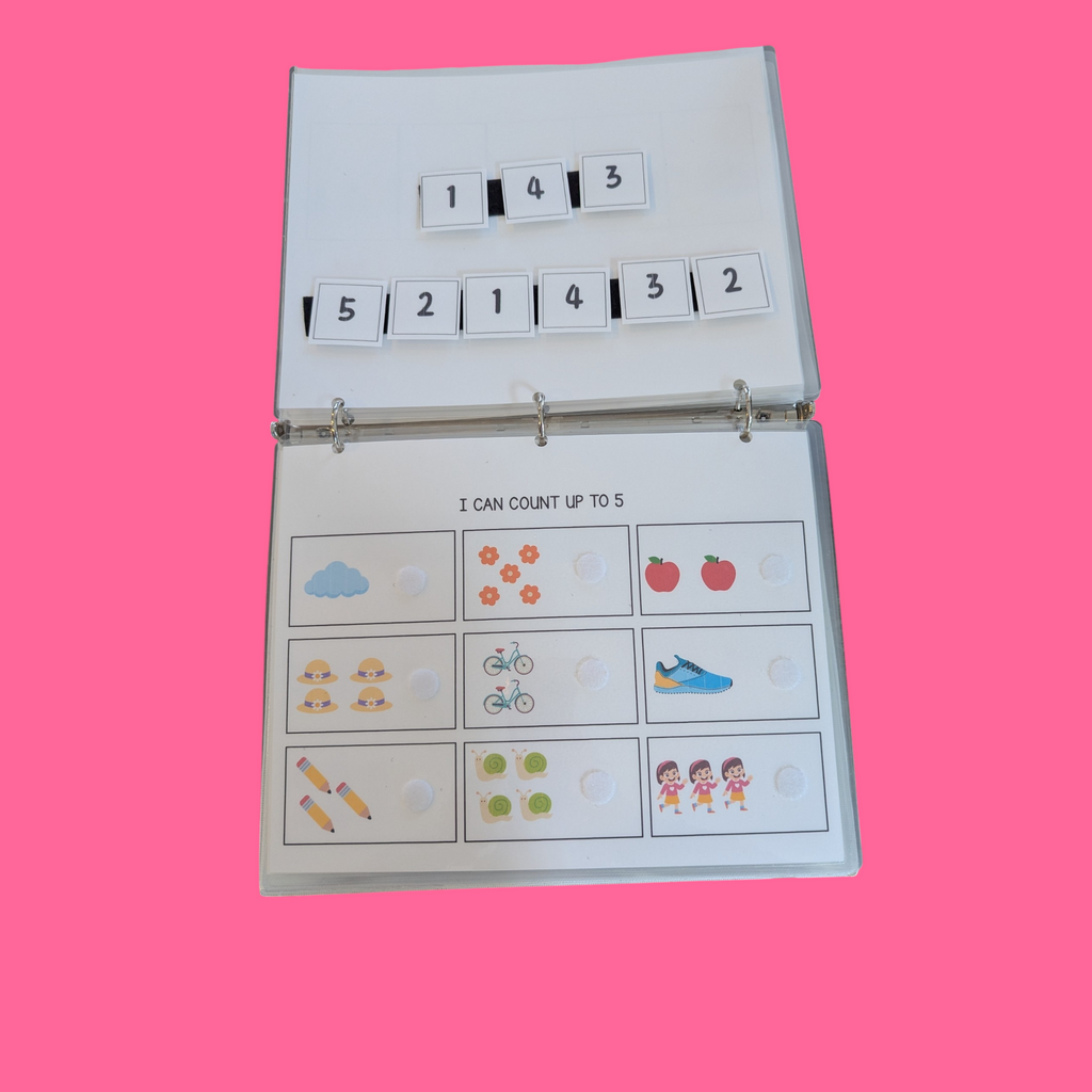 Educational Task Binders for Ages 4-5