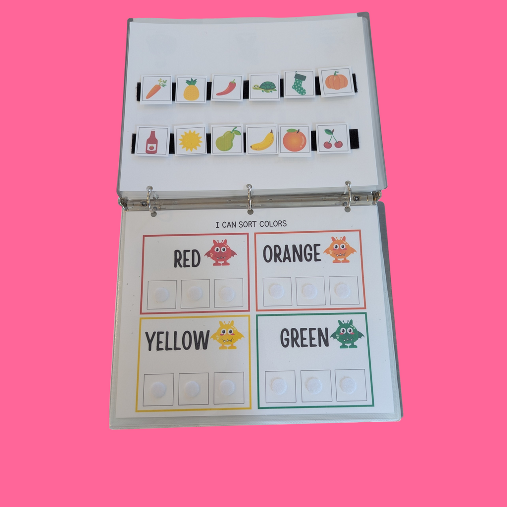 Educational Task Binders for Ages 4-5